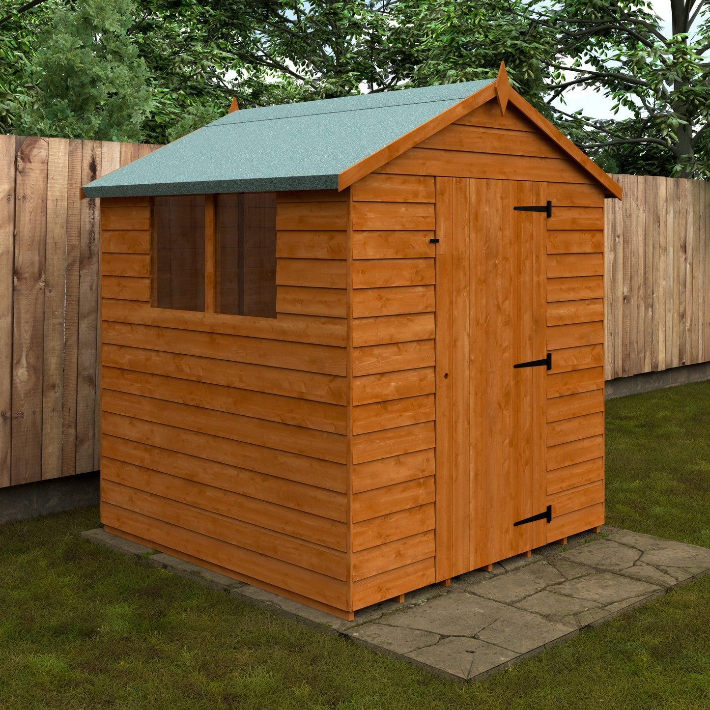 Broadfield 6x6 Budget Apex Wooden Garden Shed