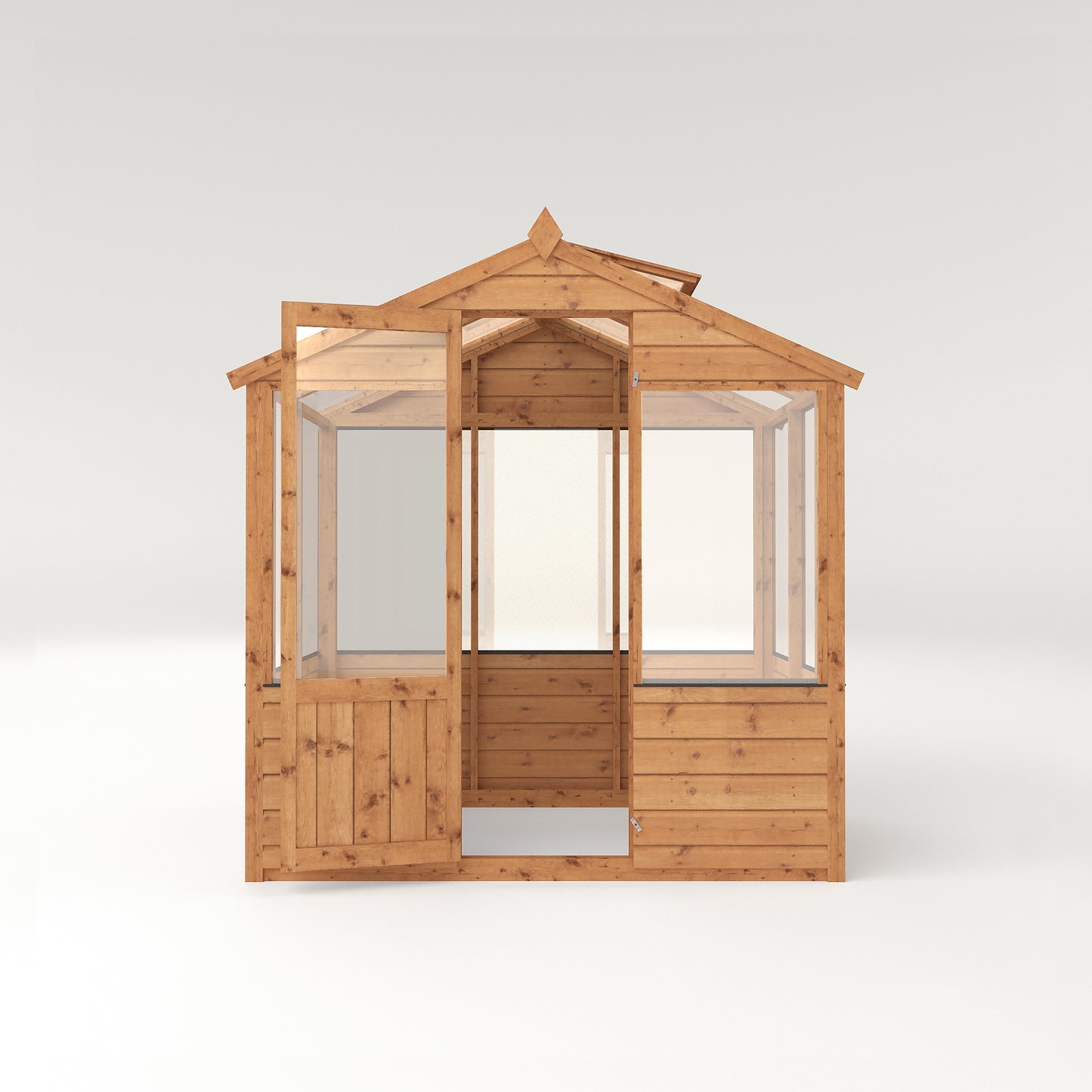 Mercia 6 x 4 Evesham Wooden Greenhouse