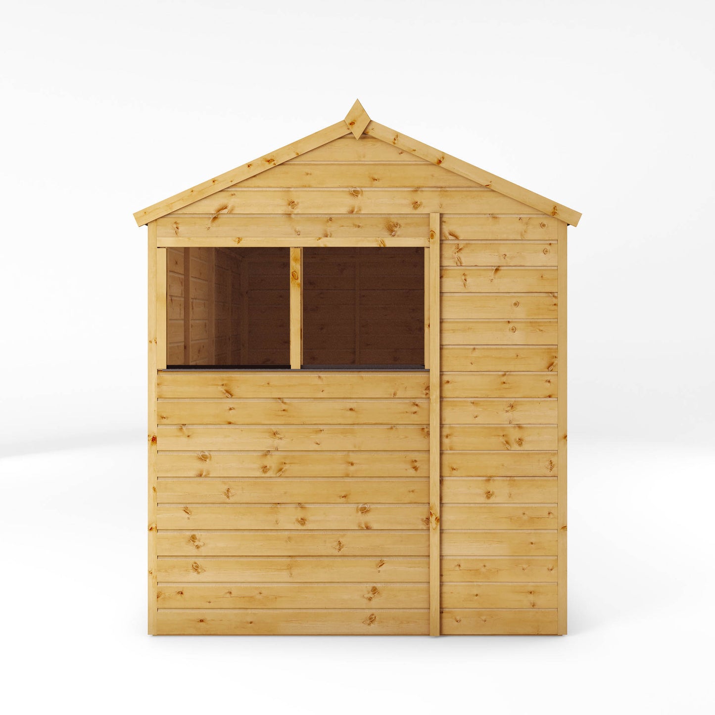 Mercia 8 x 6 Shiplap Reverse Apex Wooden Shed