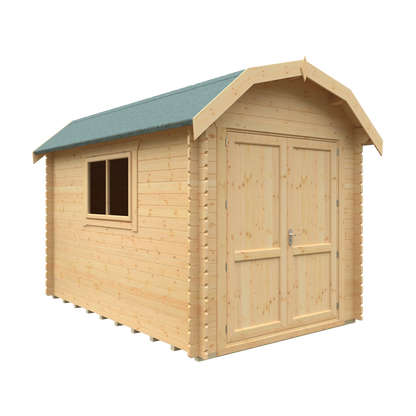 Broadfield 12x8 Aldford Barn 28mm Log Cabin