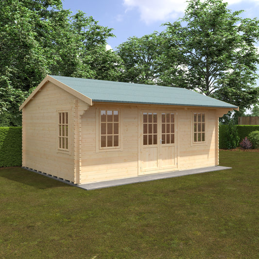 Broadfield 20x14 Dalton 44mm Log Cabin