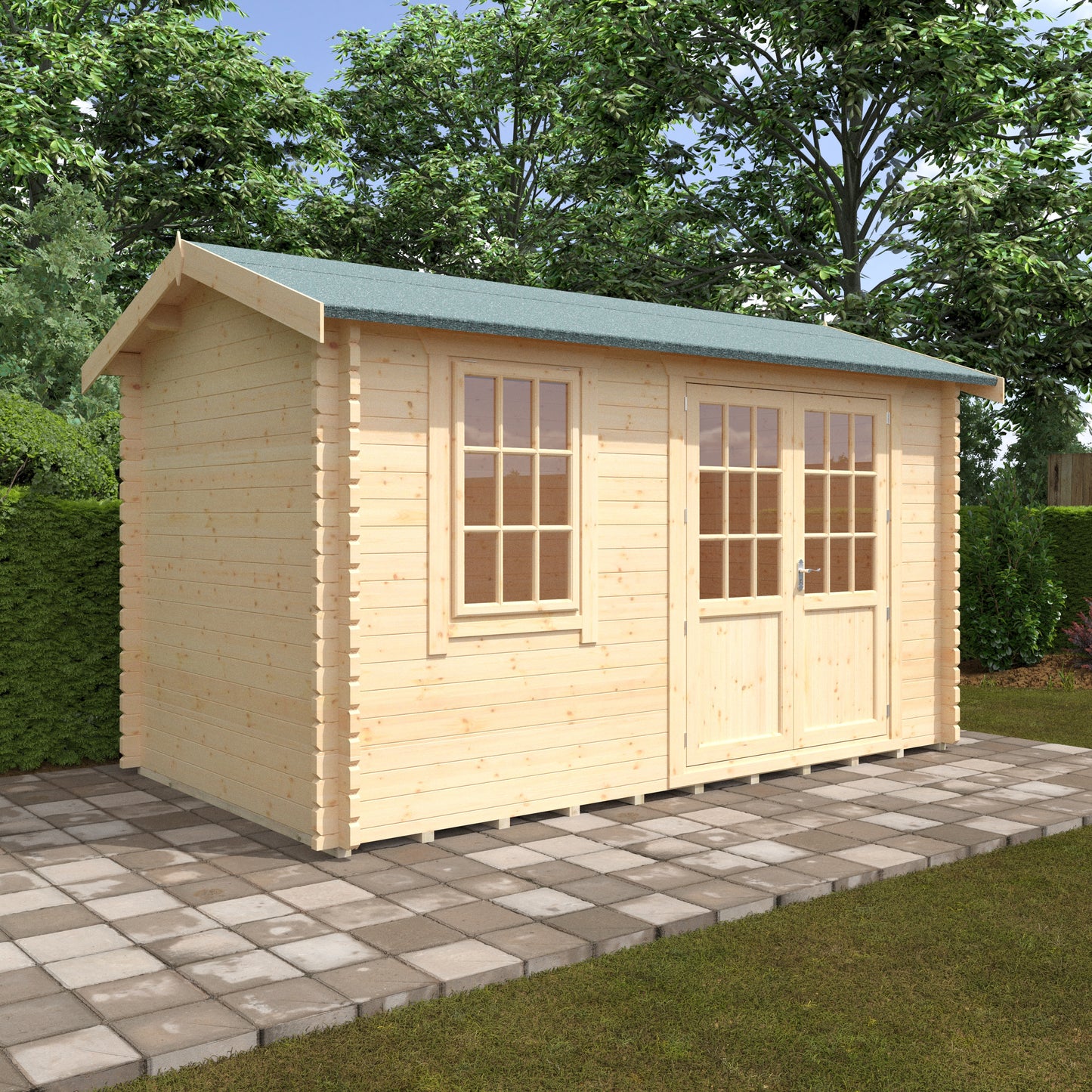 Broadfield 14x8 Henley 44mm Log Cabin