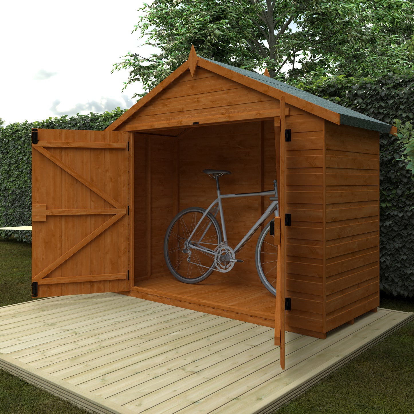 Broadfield 3x7 Apex Compact Storage Shed