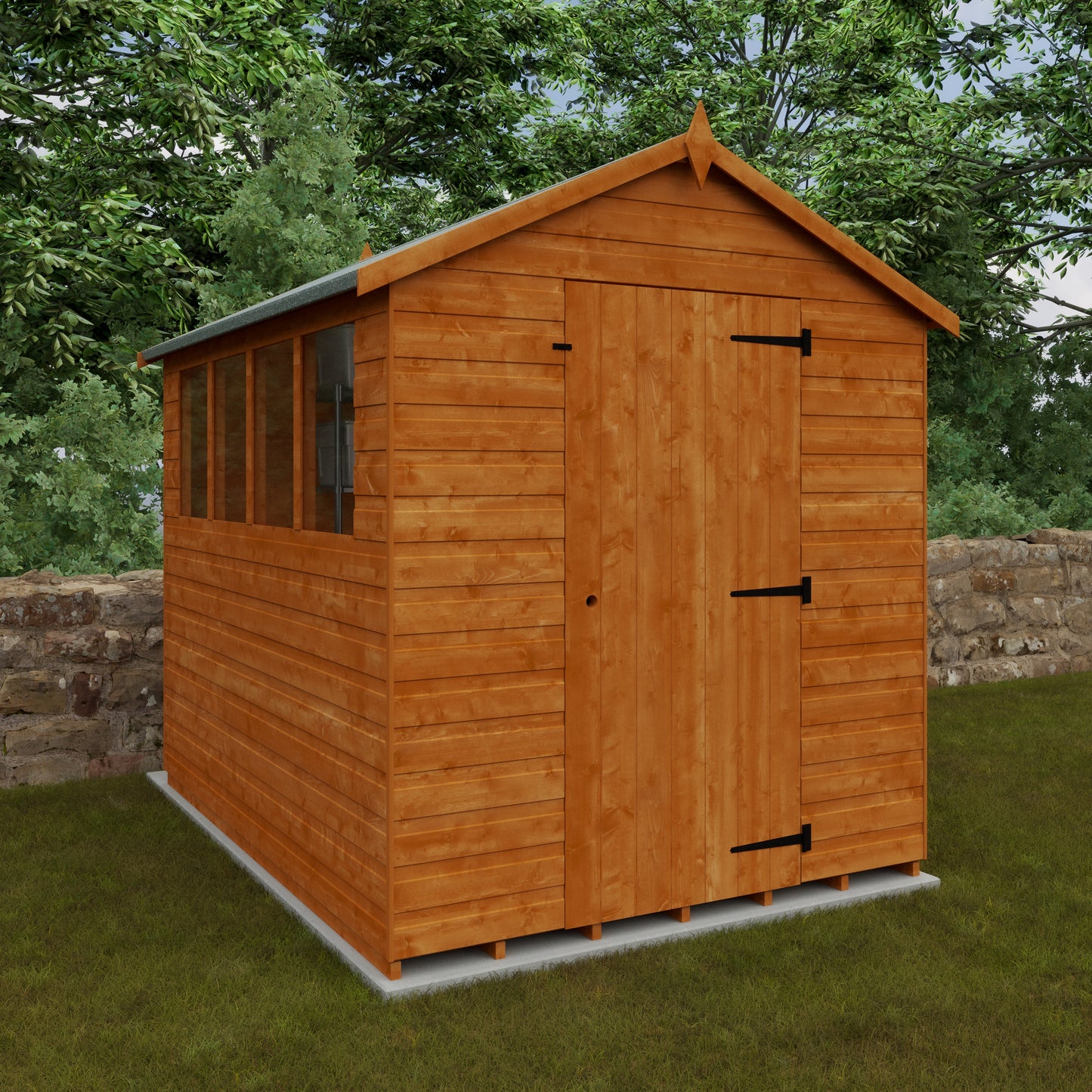 Broadfield 8x6 Super Apex 8ft x 6ft