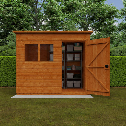 Broadfield 8x6 Super Pent Garden Shed