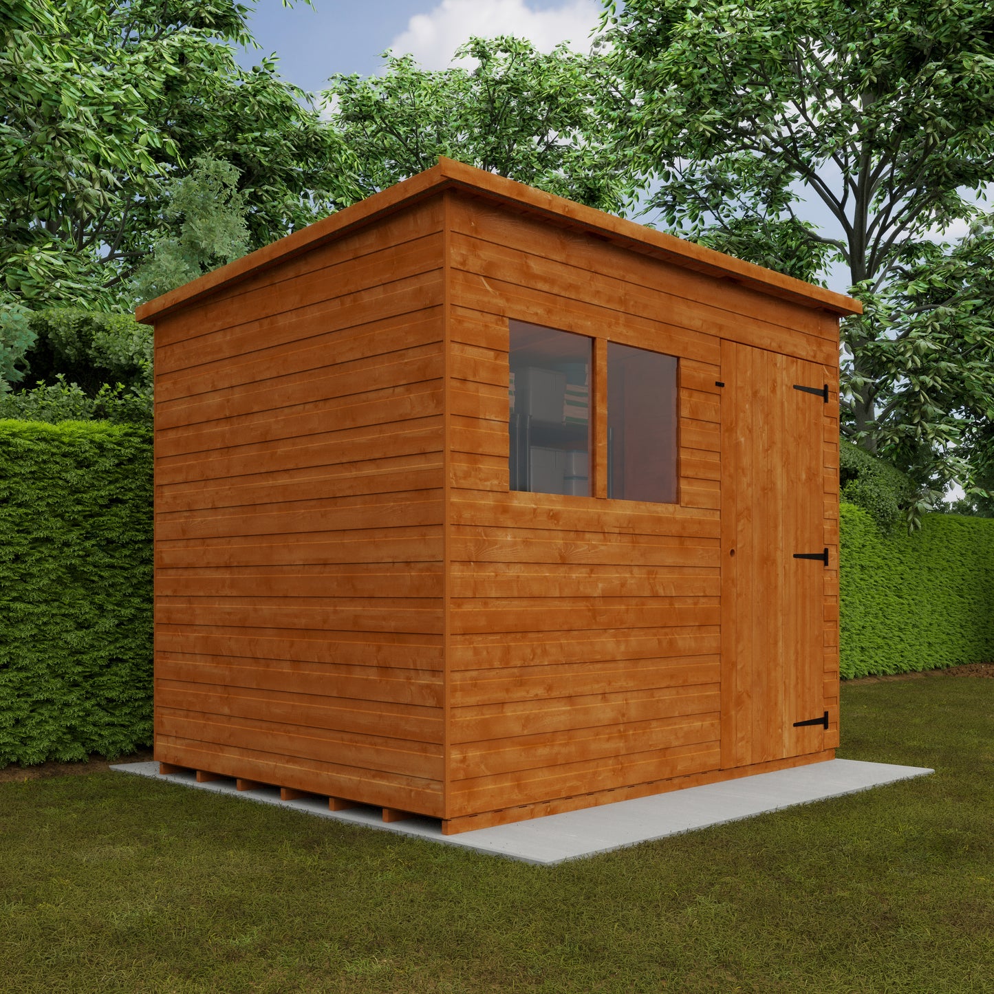 Broadfield 8x6 Super Pent Garden Shed