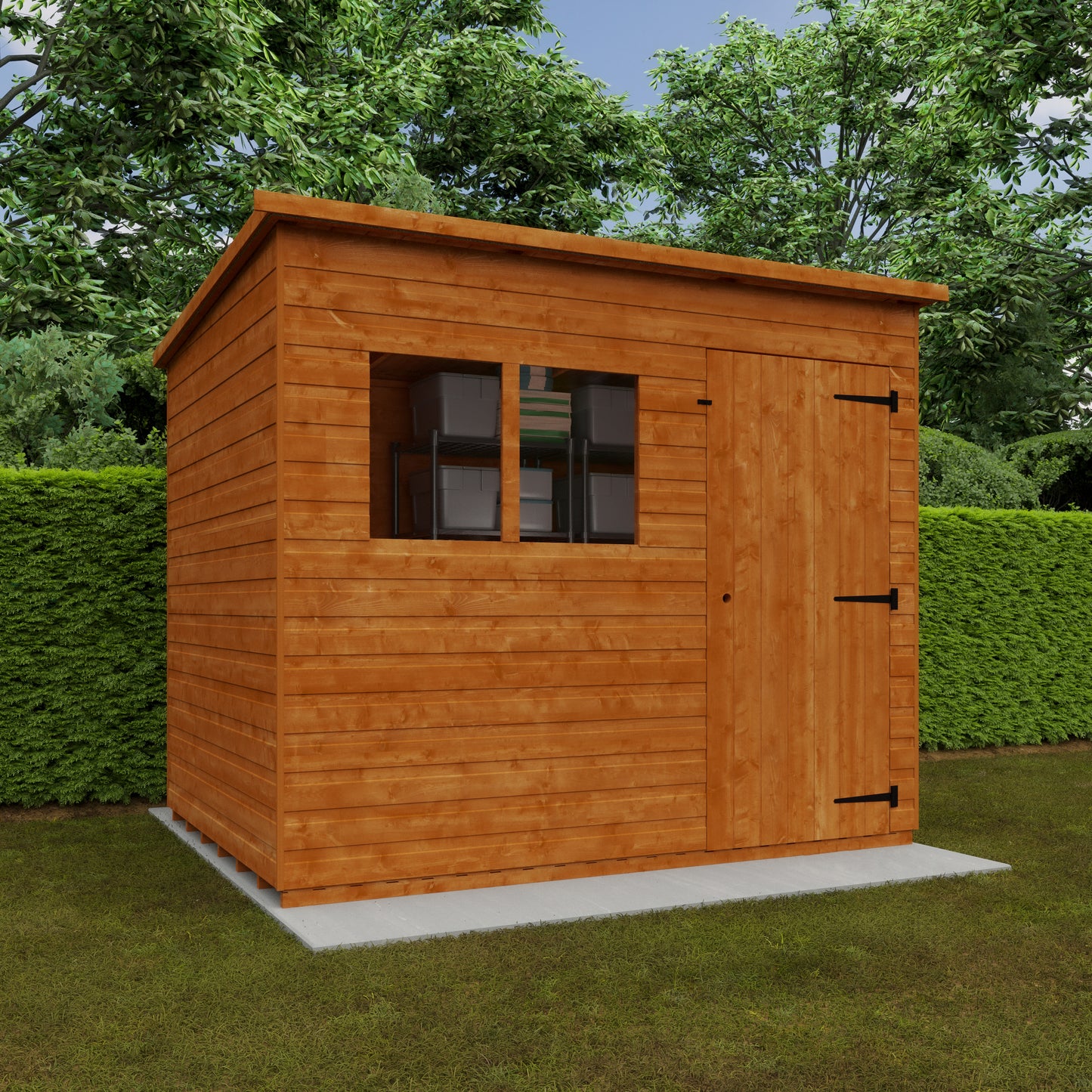 Broadfield 8x6 Super Pent Garden Shed