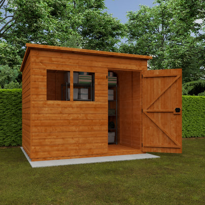 Broadfield 8x6 Super Pent Garden Shed