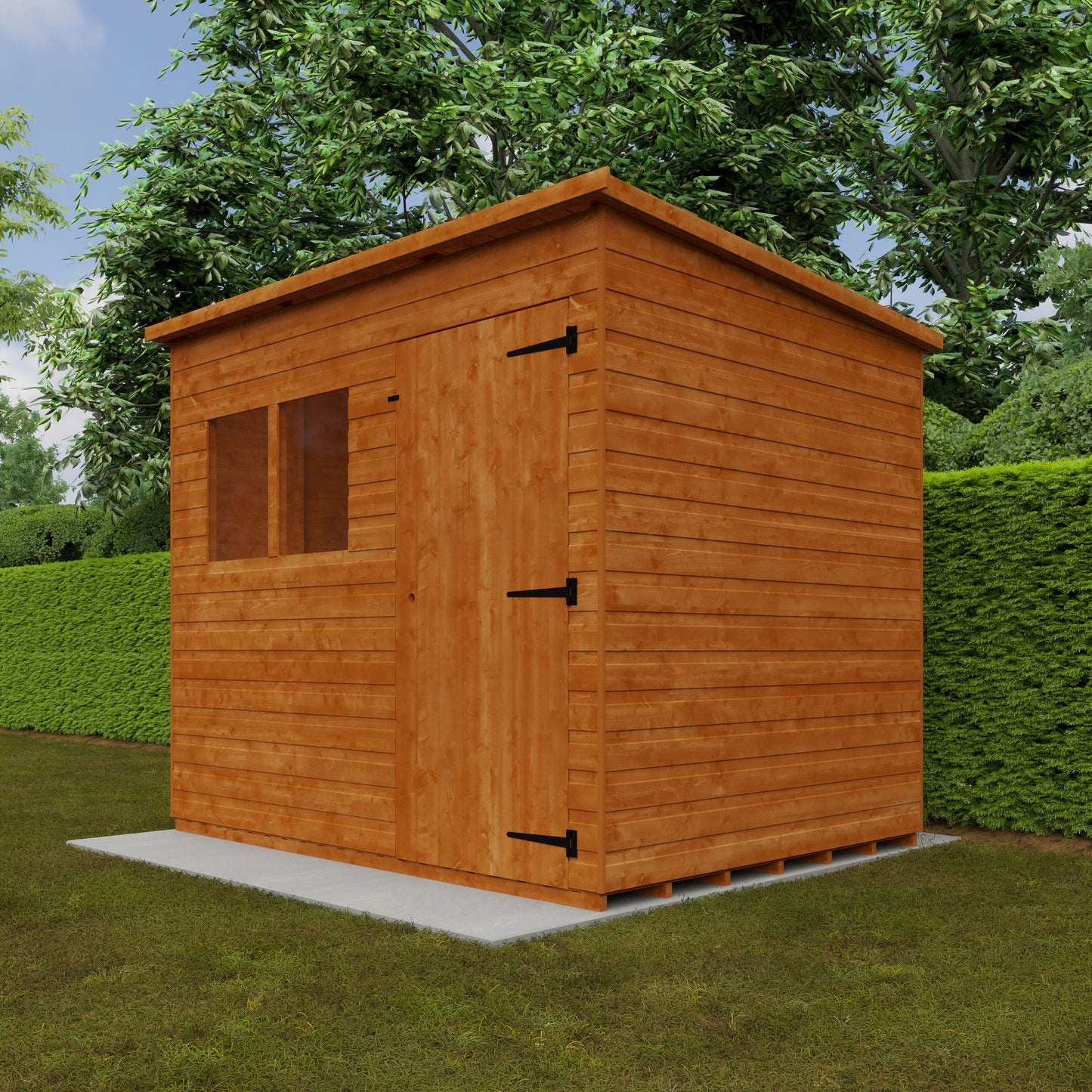 Broadfield 8x6 Super Pent Garden Shed