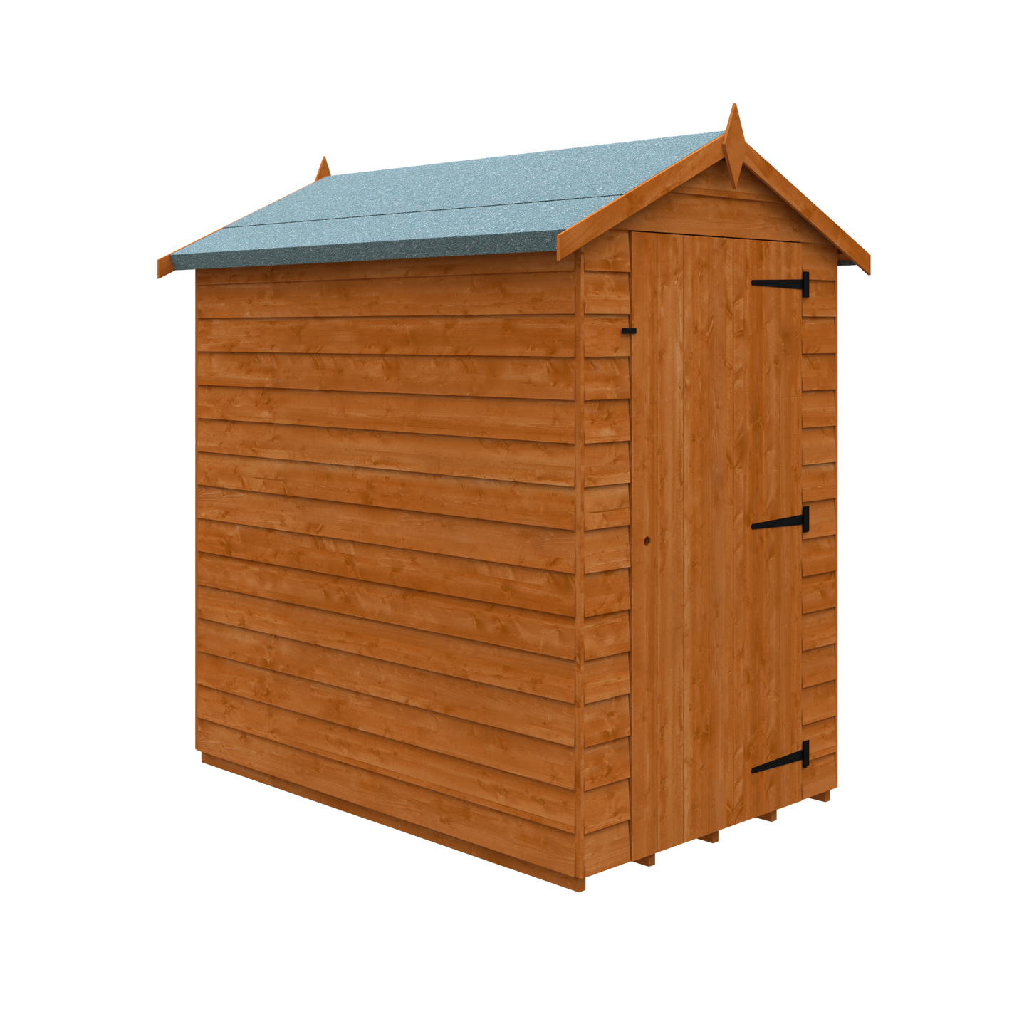 Broadfield 6x4 Value Overlap Apex Garden Shed - No Windows