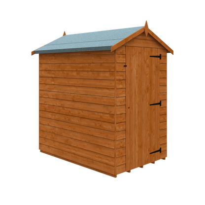 Broadfield 6x4 Value Overlap Apex Garden Shed - No Windows