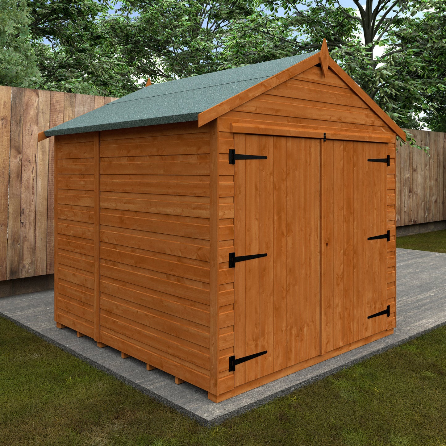 Broadfield 6x6 Flex Apex Bike Shed