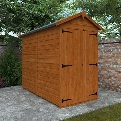 Broadfield 8x4 Double Door Flex Apex Windowless Garden Shed