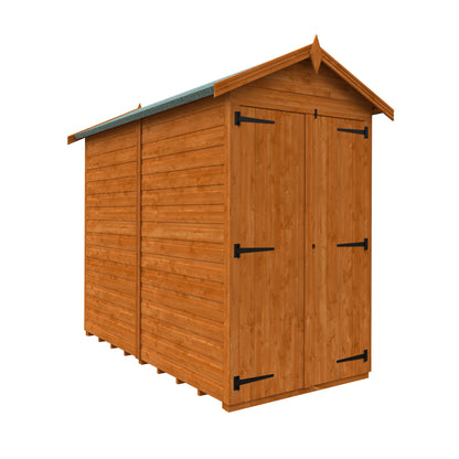 Broadfield 8x4 Double Door Flex Apex Windowless Garden Shed