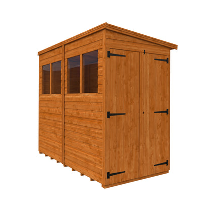 Broadfield 8x4 Double Door Flex Pent Garden Shed