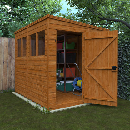 Broadfield 8x6 Flex Pent Garden Shed