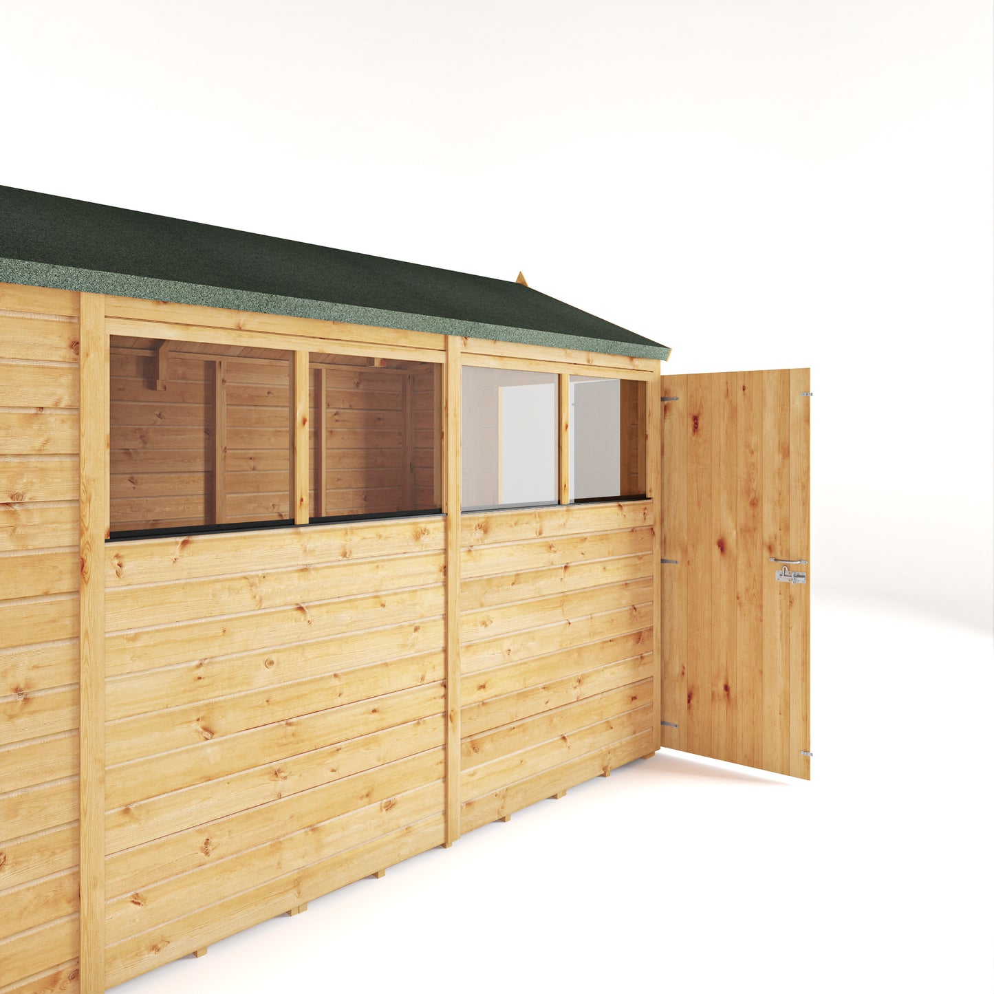 10 x 6 Woodsman Shiplap Apex Wooden Shed