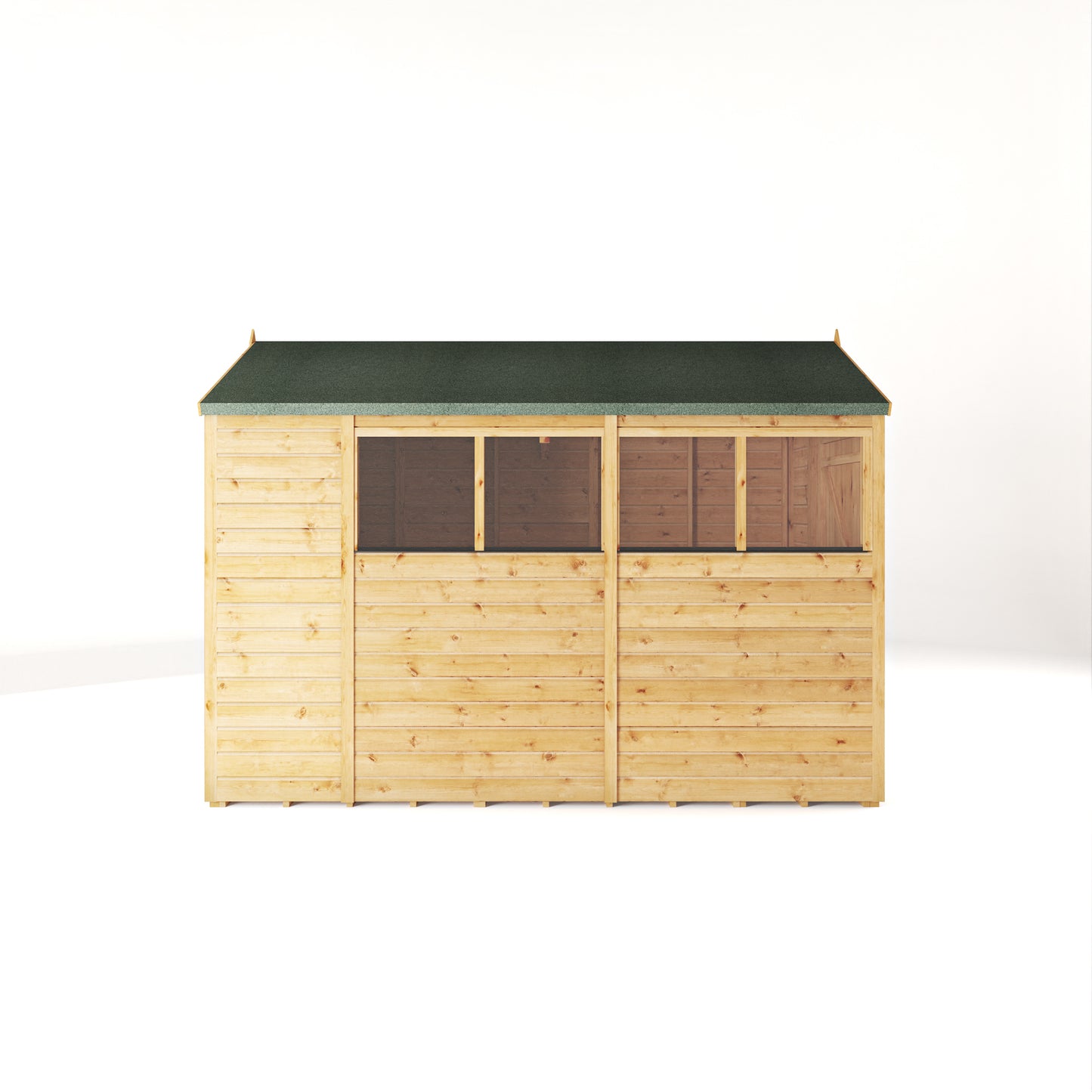 10 x 6 Woodsman Shiplap Apex Wooden Shed