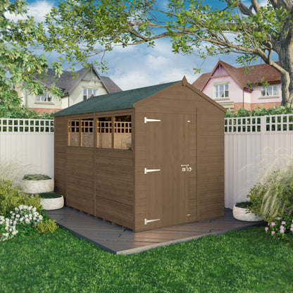 10 x 6 Woodsman Shiplap Apex Wooden Shed