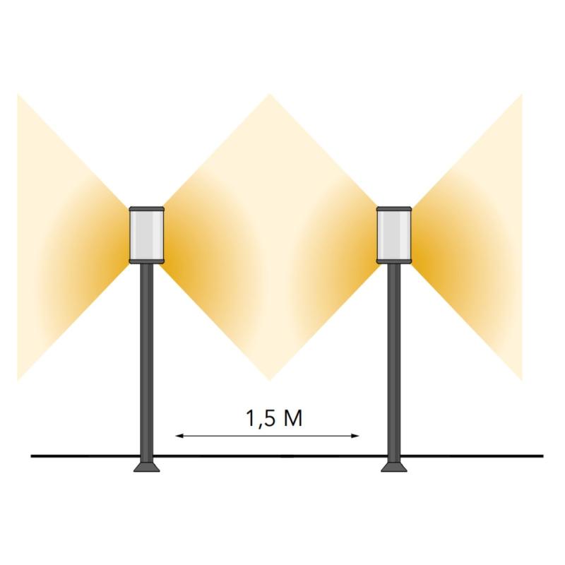 Lightpro 12V Eros Lo 4W Post Light