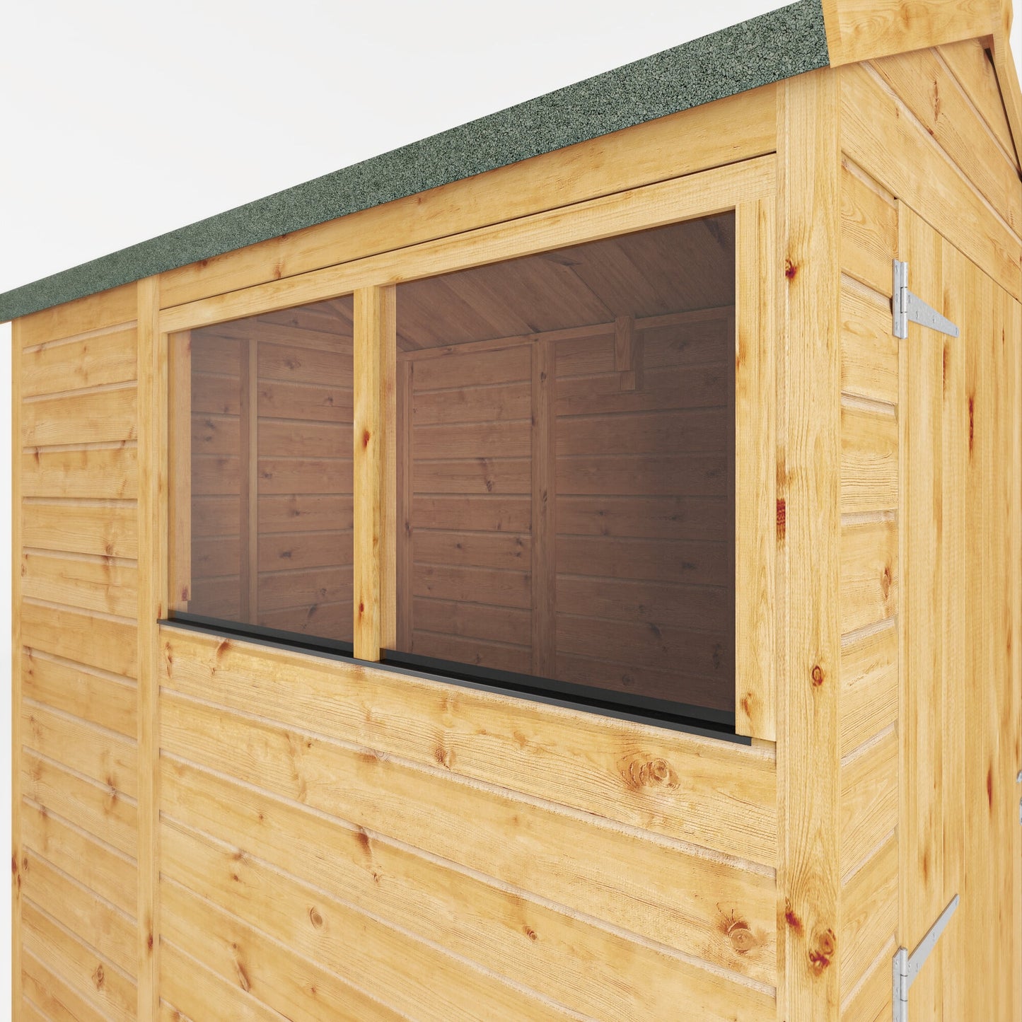 6 x 4 Woodsman Shiplap Apex Wooden Shed