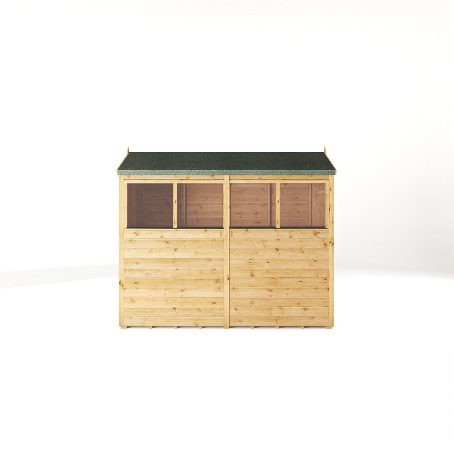 8 x 4 Woodsman Shiplap Apex Wooden Shed