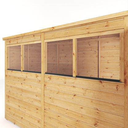 8 x 4 Woodsman Shiplap Pent Wooden Shed