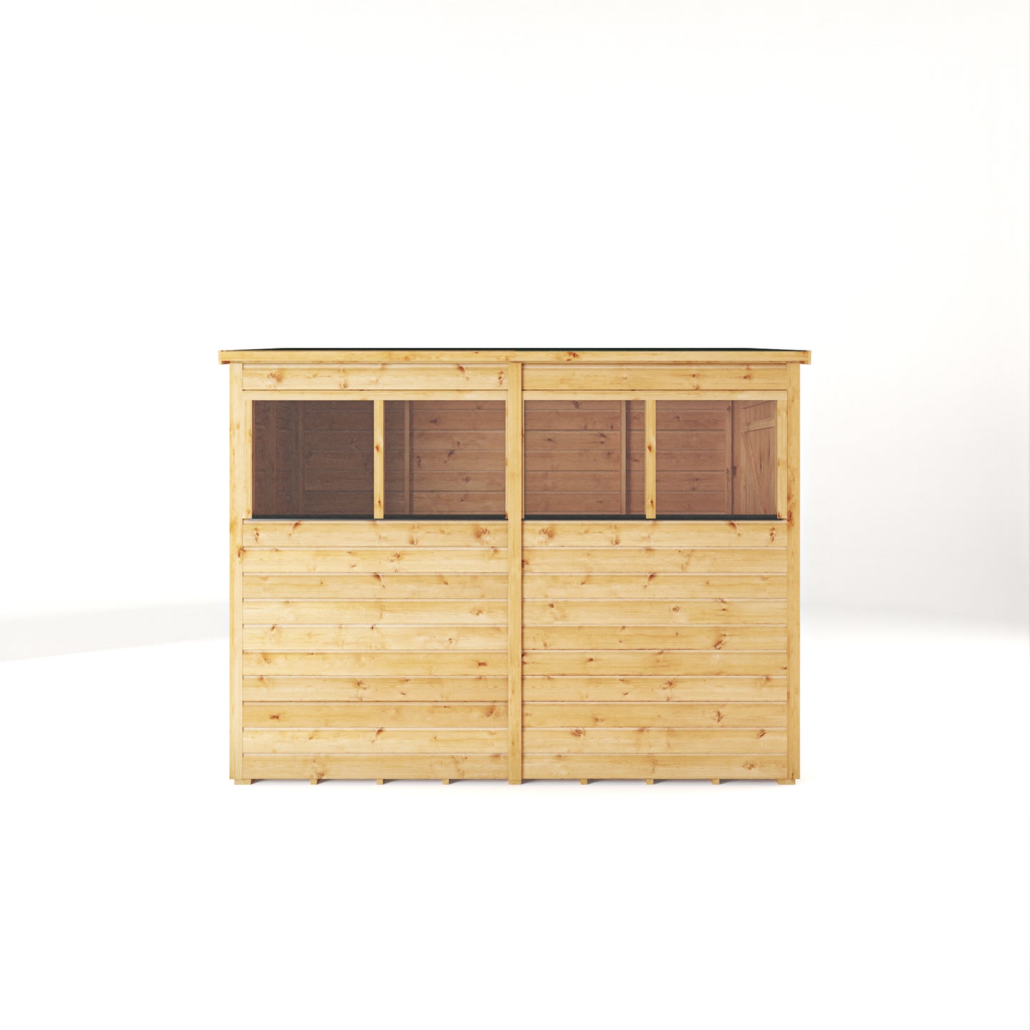 8 x 4 Woodsman Shiplap Pent Wooden Shed