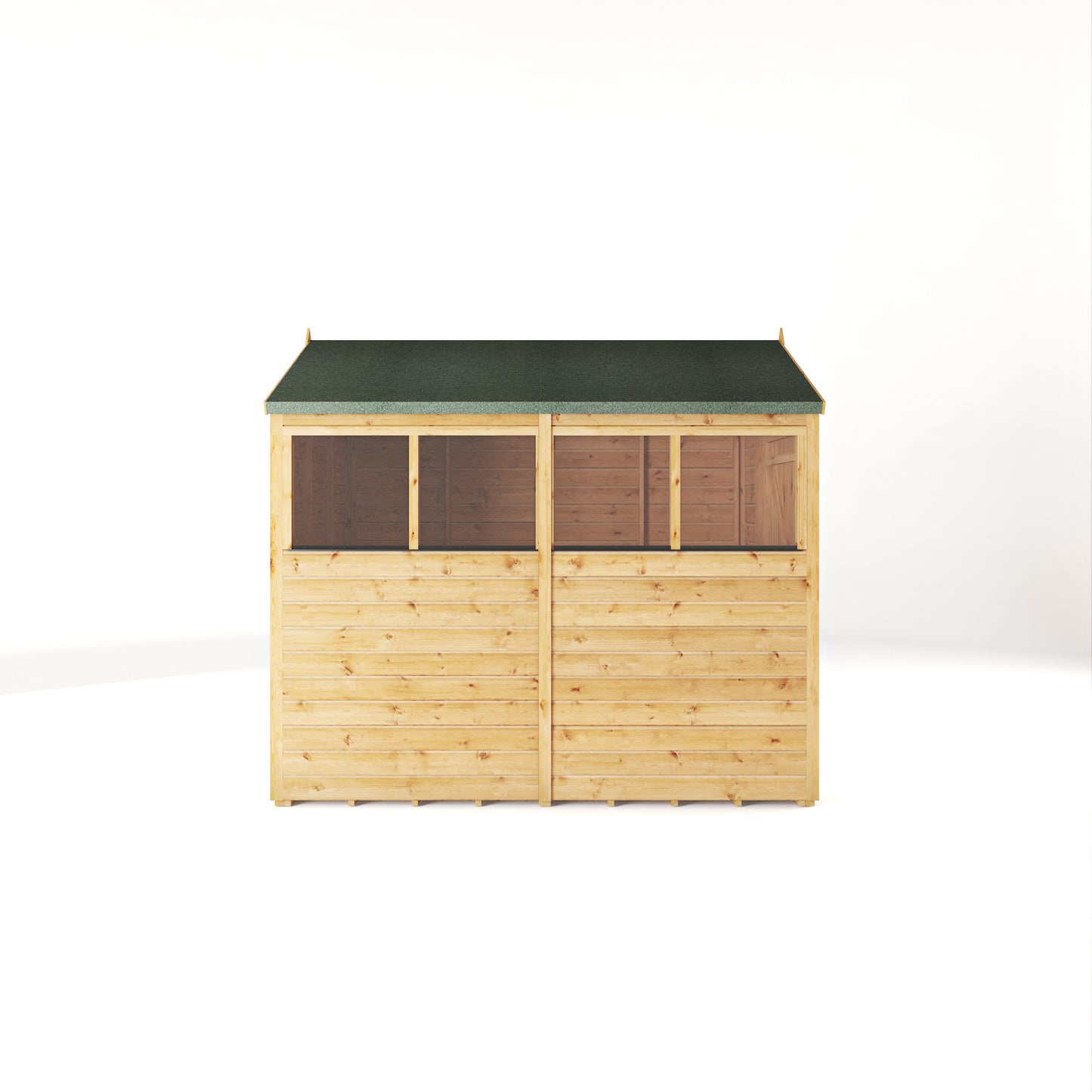 8 x 6 Woodsman Shiplap Apex Wooden Shed