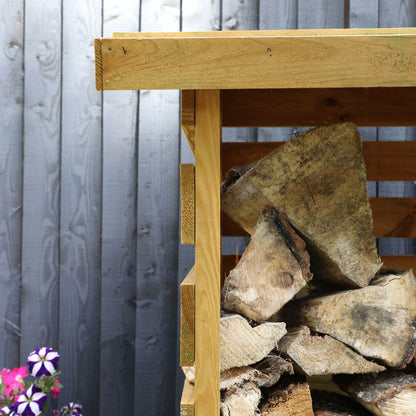 3 x 3 Pressure Treated Single Log Store