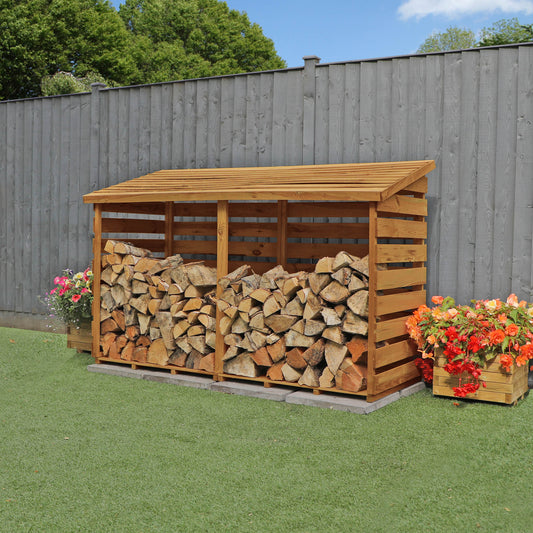 6 x 3 Pressure Treated Double Log Store