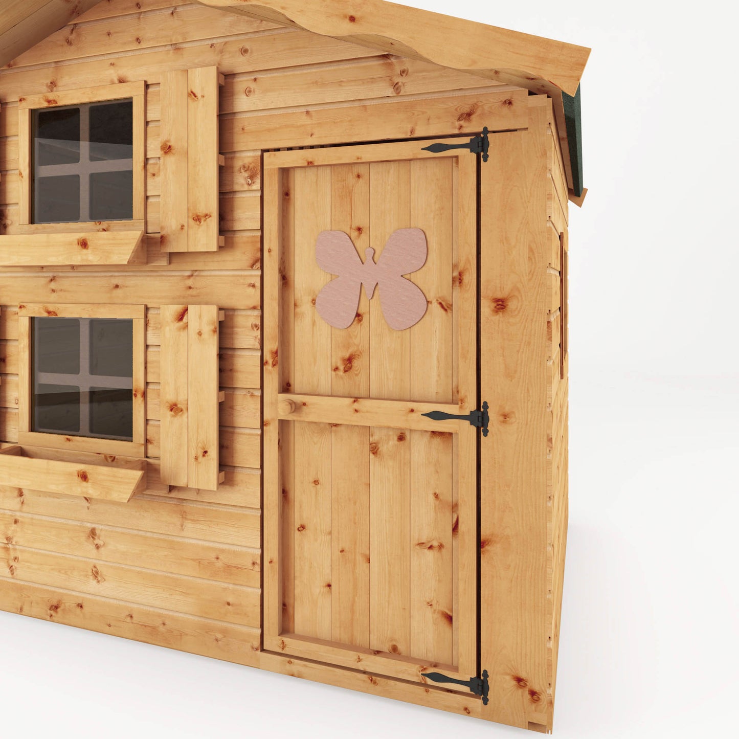 Mercia 7 x 5 Double Storey Snowdrop Wooden Playhouse with Loft