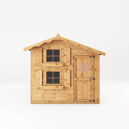 Mercia 7 x 5 Double Storey Snowdrop Wooden Playhouse with Loft