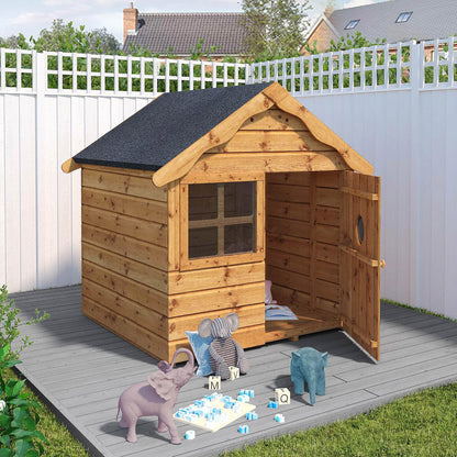 4 x 4 Snug Wooden Playhouse