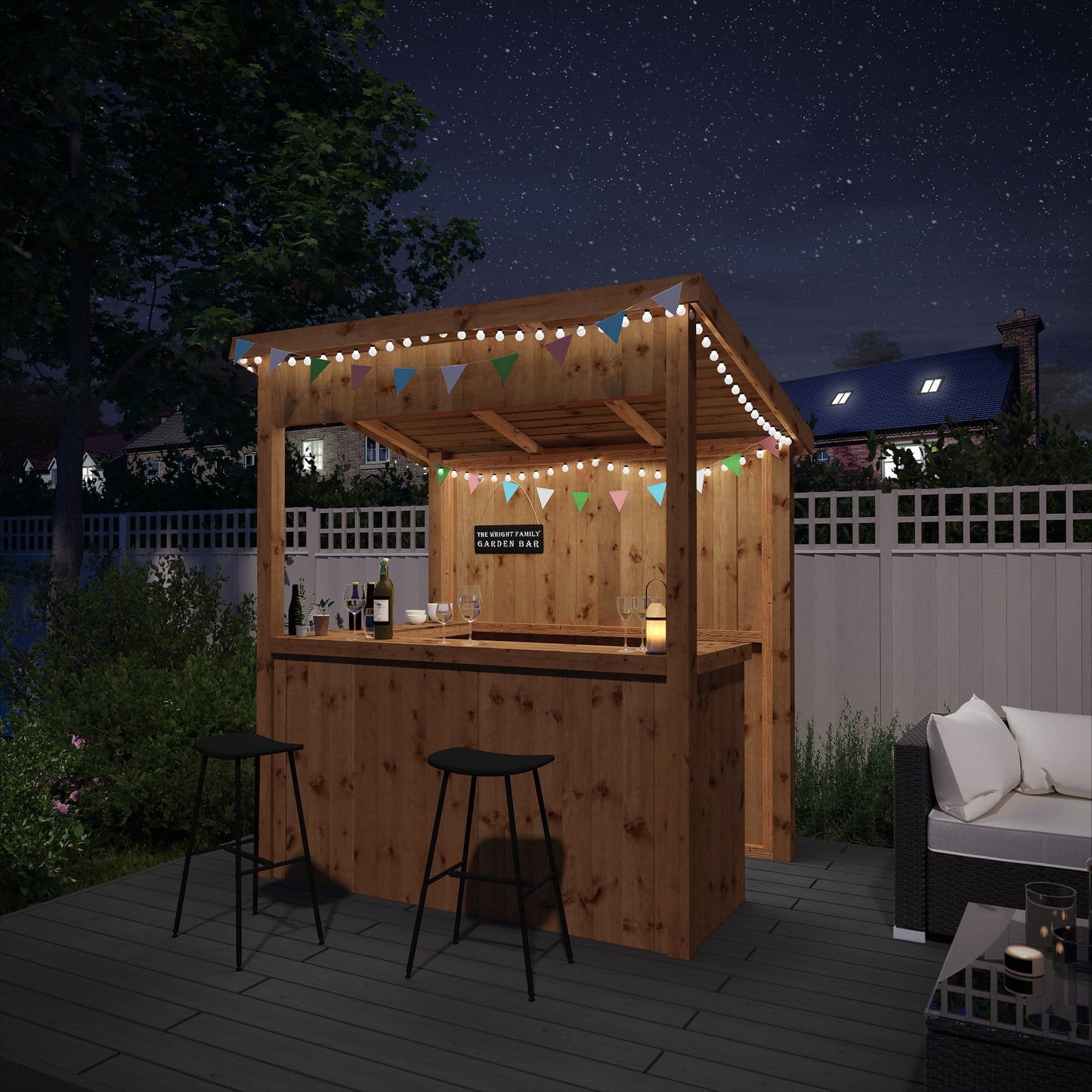 6 x 4 Pressure Treated Garden Bar