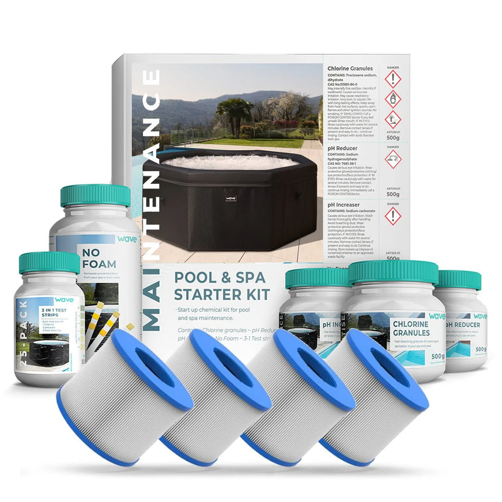 Wave Hot Tub Premium Starter Care Kit