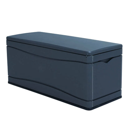 Lifetime 500 Litre Plastic Large Cushion Box -  Dark Grey