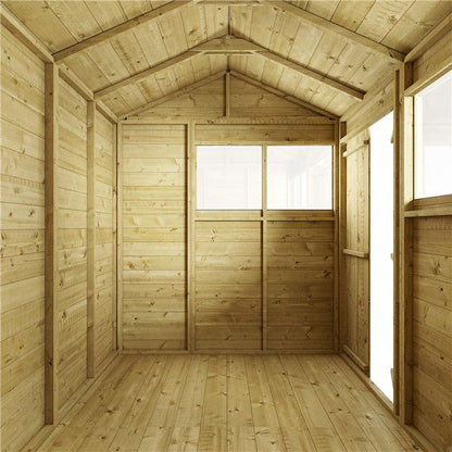 Store More Tongue and Groove Apex Shed - Choose Size