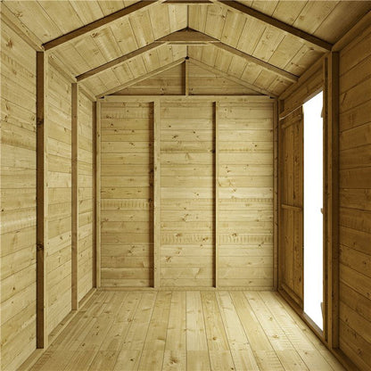 Store More Tongue and Groove Apex Shed - Choose Size