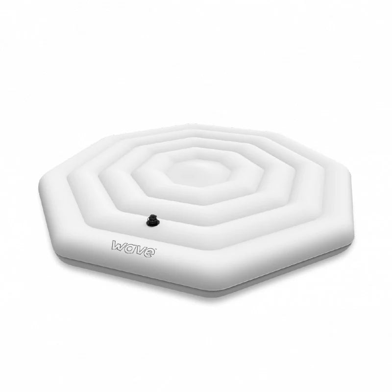 Wave Thermally Efficient Protective Inflatable Cover | White