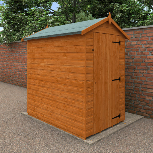 Broadfield 6x4 Super Apex Garden Shed - No Windows